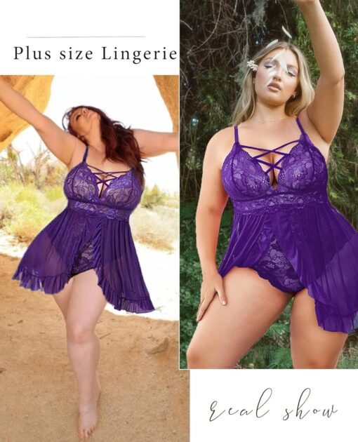 Negligee Sexy Night Dress For Women - Image 2