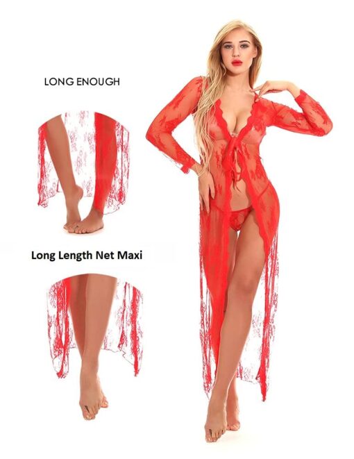 Negligee Wedding Sexy Night Dress For Women - Image 2