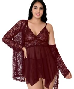 Negligee Wedding Sexy Night Dress For Women