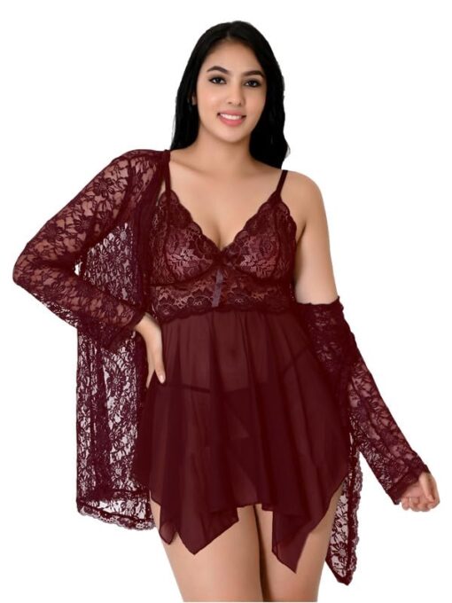Negligee Wedding Sexy Night Dress For Women