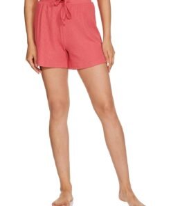 Amazon Brand - Symbol Women's Cotton Blend Waffle Regular Fit T-Shirt and Shorts Night Suit (Night Wear | Co-ord Set | Lounge Wear Set) - Sexy Night Wear For Women - Image 5