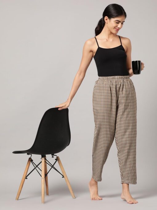 KRYPTIC Womens Pyjama Cotton Printed Lounge Pant Pack of 2 - Sexy Night Wear For Women Nearby - Image 8