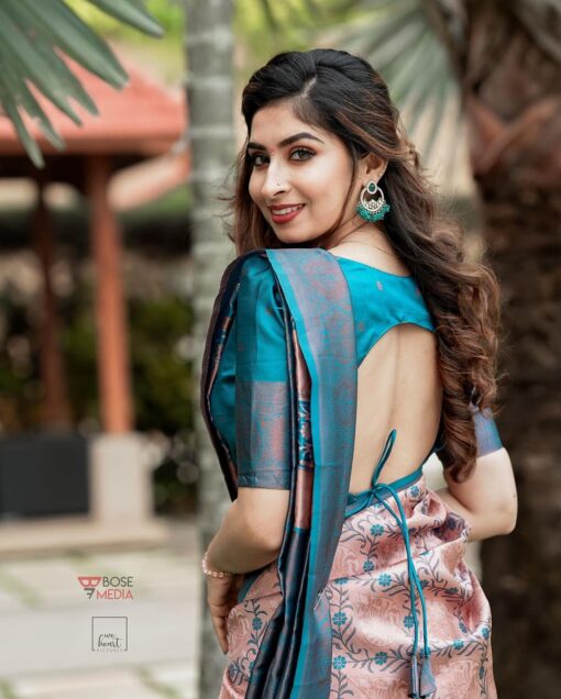 Avantika Fashion Women's Kanjivaram Soft Silk Banarasi Sarees With Blouse Piece - Jimmy Choo Saree Myntra Under 1500 - Image 3