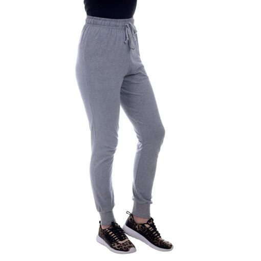GLANZ COMFORT WEAR Female Lower Cotton Hosiery Grey with Rib - Women Sexy Night Dress Sex - Image 2