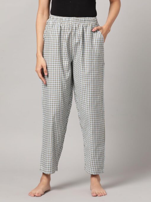 KRYPTIC Womens Pyjama Cotton Printed Lounge Pant Pack of 2 - Sexy Night Wear For Women Nearby - Image 2