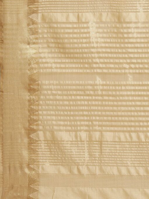 SERONA FABRICS Women's Assam Cotton Silk With Golden Border Thread Embroidered Work Saree With Blouse Piece - Kancheepuram Vrk Sil Open Now - Image 7