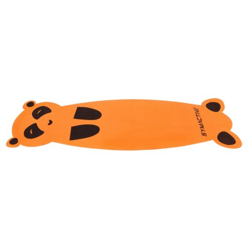 Amazon Brand - Symactive 4 Mm Anti-Skid Lightweight Ldpe Printed Yoga Mat With A Carrying Strap For Kids For Workout, Yoga And Fitness (Orange, 2X5 Ft, Panda), Pink - Thick Yoga Mats - Image 9