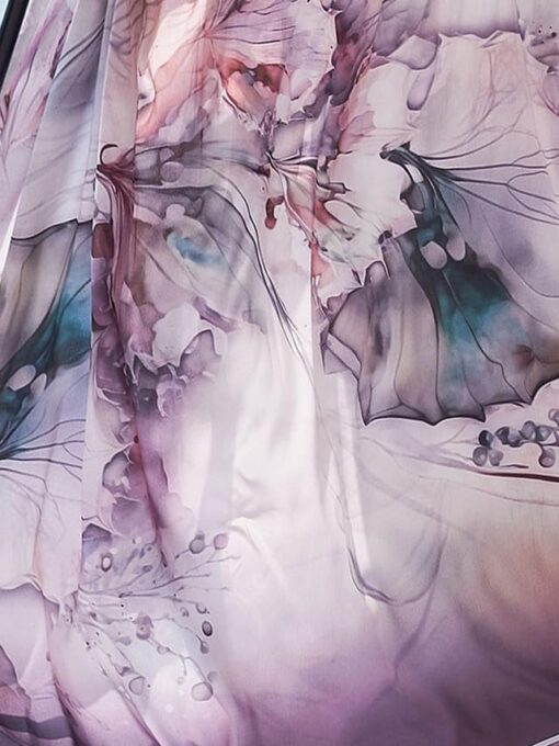 Satrani Women's Satin Digital Print Saree with Unstitched Blouse Piece - Kancheepuram Vrk Silks Ameerpet - Image 8