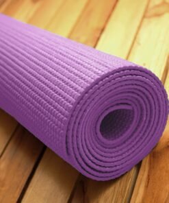 Alternative view of Yoga Mats for Women Yoga mat for men exercise mat for home workout yoga mat for kids Exercise mat for home workout Anti-skid Anti-slip yoga Mate (Made in India) (4mm, Purple) - Yoga Mats Near Me