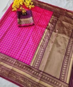 Alternative view of SHREE BRAHMANI FASHION Women's Trendy Kanjivaram Soft bnarasi Silk Saree With Blouse Piece | Ethnic Indian Saree for Women | Traditional saree | - Original Jimmy Choo Saree