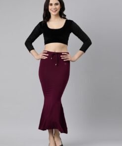 TWIN BIRDS Women Viscose Elastane Saree Skirt | Shapewear Petticoat Slip - Jimmy Choo Saree Under 1000 - Image 7