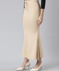 TWIN BIRDS Women Viscose Elastane Saree Skirt | Shapewear Petticoat Slip - Latest Blouse Designs For Jimmy Choo Saree - Image 3