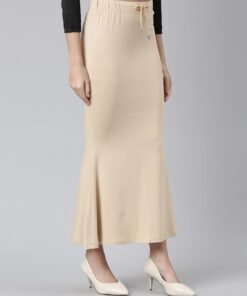 TWIN BIRDS Women Viscose Elastane Saree Skirt | Shapewear Petticoat Slip - Latest Blouse Designs For Jimmy Choo Saree - Image 4