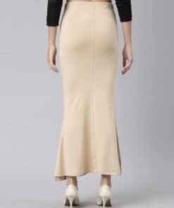 TWIN BIRDS Women Viscose Elastane Saree Skirt | Shapewear Petticoat Slip - Latest Blouse Designs For Jimmy Choo Saree - Image 5