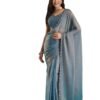 Light Pink Saree Jimmy Choo Saree Price
