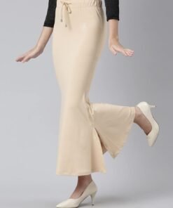 TWIN BIRDS Women Viscose Elastane Saree Skirt | Shapewear Petticoat Slip - Latest Blouse Designs For Jimmy Choo Saree - Image 2